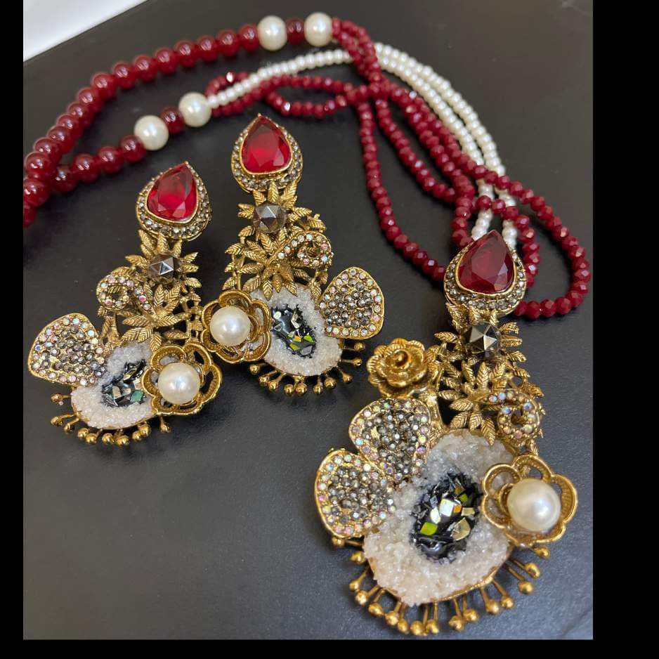 Designer Turkish Mala Set DMS-2